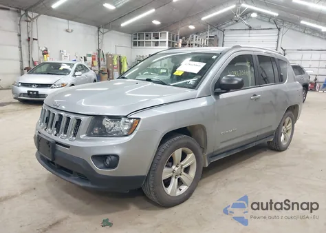 2016 Jeep Compass Sport из США, поврежденный, VIN 1C4NJDBB3GD756482